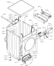 Схема №4 896.507 1(166047, SPK3) с изображением Обшивка для стиралки Gorenje 166158