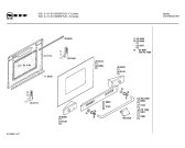 Схема №5 B1150W0FG 1031215 с изображением Внутренняя дверь для плиты (духовки) Bosch 00270774