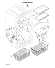 Схема №3 5VMV188NAS с изображением Холдер для холодильника Whirlpool 482000013404