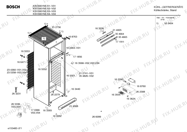 Схема №3 KSG2800NE с изображением Масленка для холодильной камеры Bosch 00263223