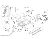 Схема №4 SN26M280FF с изображением Передняя панель для посудомойки Siemens 00669564