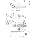 Схема №1 WV1644 A+W с изображением Корпусная деталь для холодильника Whirlpool 480132101547