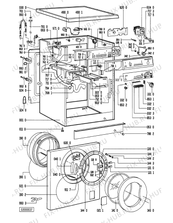 Схема №2 WA 3360 /WS-D с изображением Декоративная панель для стиралки Whirlpool 481245219433