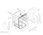 Схема №4 SMI50E42EU с изображением Панель управления для посудомоечной машины Bosch 00705859