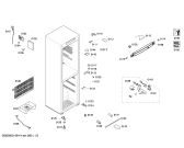 Схема №3 KK20V52TI с изображением Дверь для холодильной камеры Siemens 00247905
