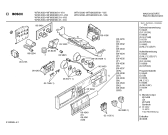Схема №3 WFM2030 с изображением Панель управления для стиралки Bosch 00285428