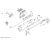 Схема №4 SHX36L05UC Bosch с изображением Крышка кнопки для посудомойки Bosch 00602391