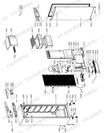 Схема №1 WVG 262/1 с изображением Регулятор для холодильной камеры Whirlpool 480132102281