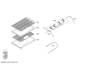 Схема №3 BX280630 с изображением Рамка для плиты (духовки) Bosch 00246330