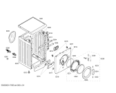 Схема №4 WAE24160OE с изображением Панель управления для стиральной машины Bosch 00660071
