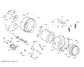 Схема №3 WVH28420EU с изображением Рама люка для стиральной машины Bosch 00677924