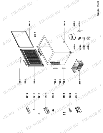 Схема №1 TG 200 A+ с изображением Дверка для холодильника Whirlpool 480132102081