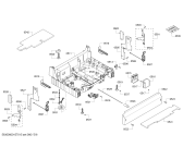 Схема №5 SHE43RF5UC Silence Plus 48dB с изображением Панель управления для электропосудомоечной машины Bosch 00686869