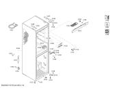 Схема №3 KG34NXI30G с изображением Дверь для холодильной камеры Siemens 00712865