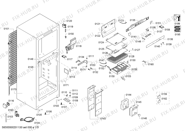 Схема №3 KG33NNL31 Siemens с изображением Логотип для холодильника Siemens 10009269