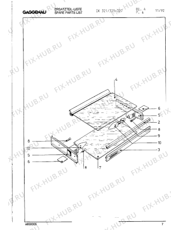 Схема №12 IK544023 с изображением Планка для холодильной камеры Bosch 00293556