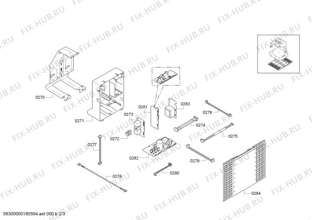 Схема №3 D39MH64N1 NEFF с изображением Осветительная планка для вентиляции Bosch 00772102