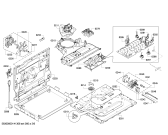 Схема №5 HB75LA560J с изображением Модуль управления для плиты (духовки) Siemens 00646085