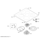Схема №6 HL654221 с изображением Стеклокерамика для плиты (духовки) Siemens 00680991