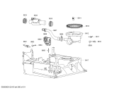 Схема №9 SM67M350CH с изображением Шина для посудомойки Siemens 00663842