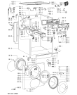 Схема №1 AWM 043 с изображением Декоративная панель для стиралки Whirlpool 481245214603