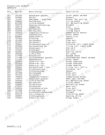 Схема №8 EB984611 с изображением Уголок для плиты (духовки) Bosch 00157537