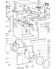 Схема №2 WA 4140/WS-I с изображением Обшивка для стиралки Whirlpool 481245219907