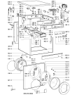 Схема №2 WA SYMPHONY 1000-N с изображением Указатель для стиральной машины Whirlpool 481213448218