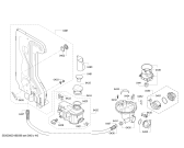 Схема №4 SMV43L00EU SilencePlus с изображением Силовой модуль запрограммированный для посудомойки Bosch 12015675