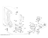 Схема №4 SMV53L90EU SilencePlus с изображением Панель управления для посудомойки Bosch 11011096