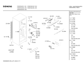 Схема №3 KS29V642 с изображением Дверь для холодильной камеры Siemens 00240727