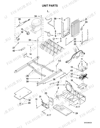 Схема №8 GS6NHAXVQ с изображением Рамка для холодильной камеры Whirlpool 482000007126