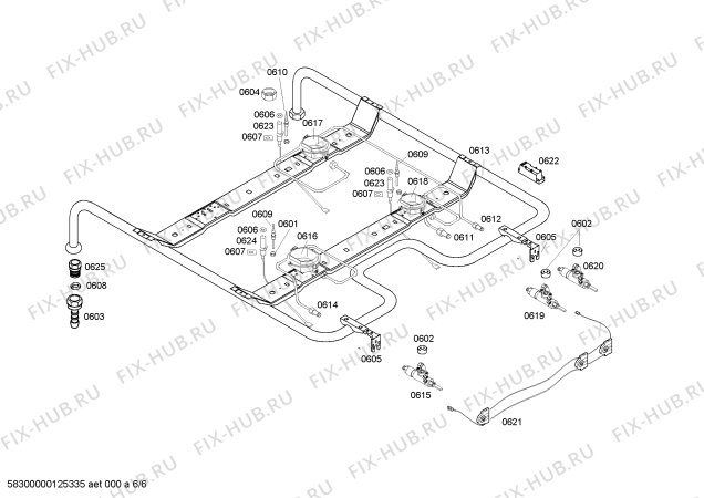 Схема №4 HB760580 с изображением Ручка двери для духового шкафа Siemens 00663539