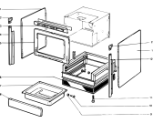 Схема №4 C805BPGEAWHFR (F010371) с изображением Колечко для духового шкафа Indesit C00123641