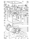 Схема №2 WA 3574/FH-D с изображением Обшивка для стиралки Whirlpool 481245219239