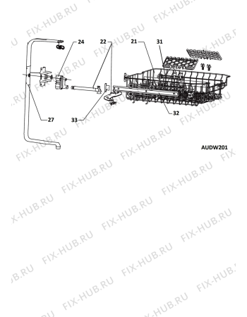 Схема №4 DWFA141202 (F081924) с изображением Микрореле для посудомойки Indesit C00294544