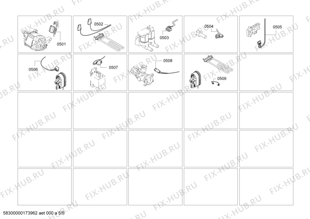 Схема №1 WM08B060IN iQ100 с изображением Панель управления для стиралки Siemens 00749037