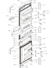 Схема №2 RK62398DC (228900, HZS4066AFV) с изображением Дверь для холодильной камеры Gorenje 229195