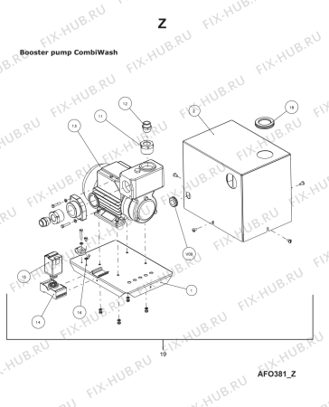 Схема №20 AFO 381 с изображением Другое для составляющей Whirlpool 482000022119