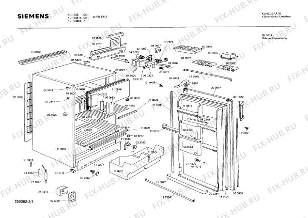 Схема №2 195301223 4213.11UGS с изображением Вентиляционная решетка для холодильника Bosch 00112600