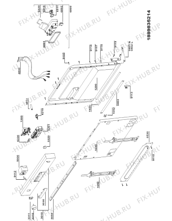 Схема №2 ADL 335 AV с изображением Мини-ручка для посудомоечной машины Whirlpool 481241359124