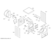 Схема №2 WTE86380 с изображением Панель управления для сушильной машины Bosch 00661310