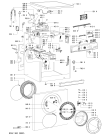 Схема №2 AWO/D 10714 S с изображением Декоративная панель для стиралки Whirlpool 480111100685