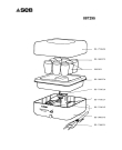 Схема №1 887295 с изображением Запчасть для йогуртници Seb SS-988374