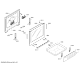 Схема №4 HCE633120R с изображением Панель управления для электропечи Bosch 00702347