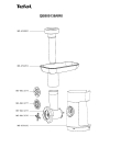 Схема №4 QB505138/6R0 с изображением Элемент корпуса для кухонного измельчителя Tefal MS-650212