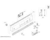 Схема №5 SMI50E02TC с изображением Панель управления для посудомойки Bosch 00706237