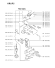 Схема №3 FNA143(0) с изображением Корпусная деталь для электрокофеварки Krups MS-0925578
