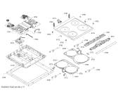 Схема №5 HCE748323W с изображением Стеклокерамика для духового шкафа Bosch 00712059