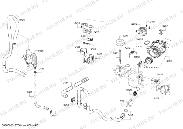 Схема №6 63012243312 Kenmore с изображением Регулятор для посудомойки Bosch 00622962